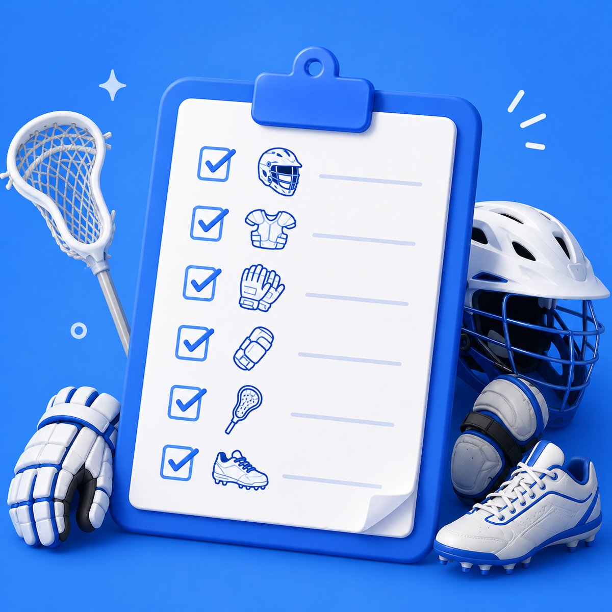 checklist blue