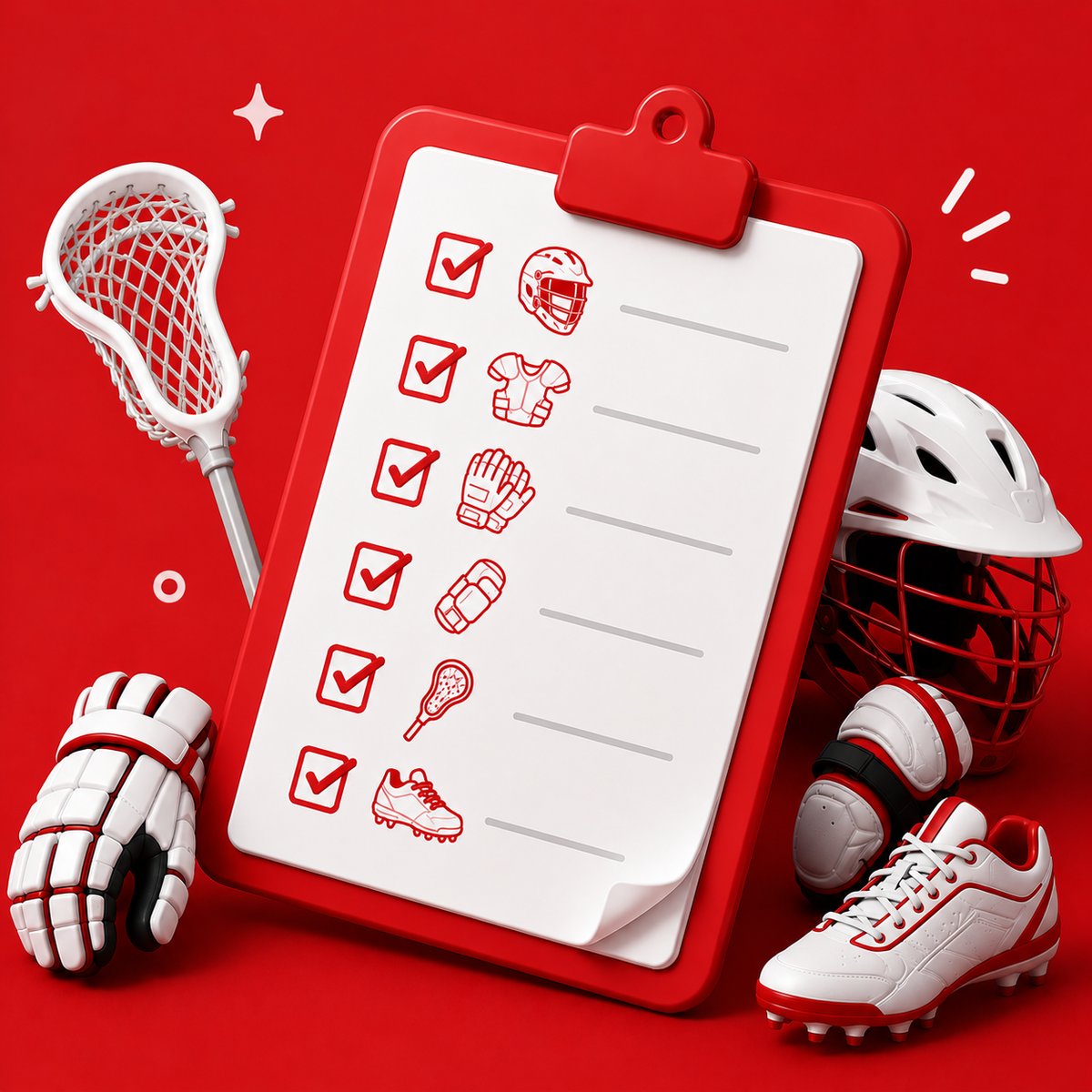 checklist red