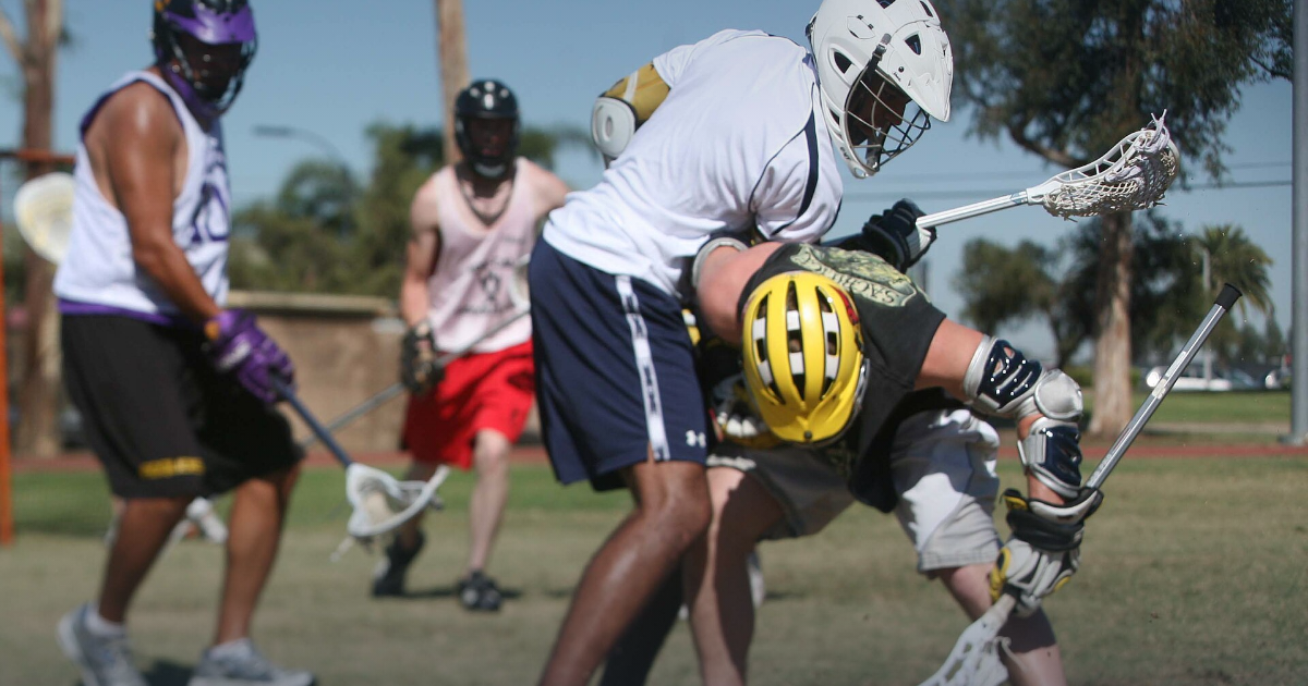 Best Lacrosse Bags — lacrosse action photograph
