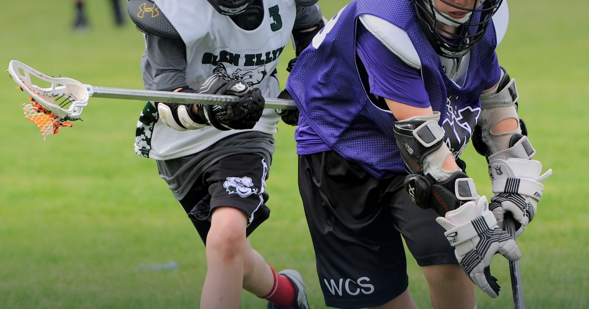 Best Lacrosse Cleats — lacrosse action photograph