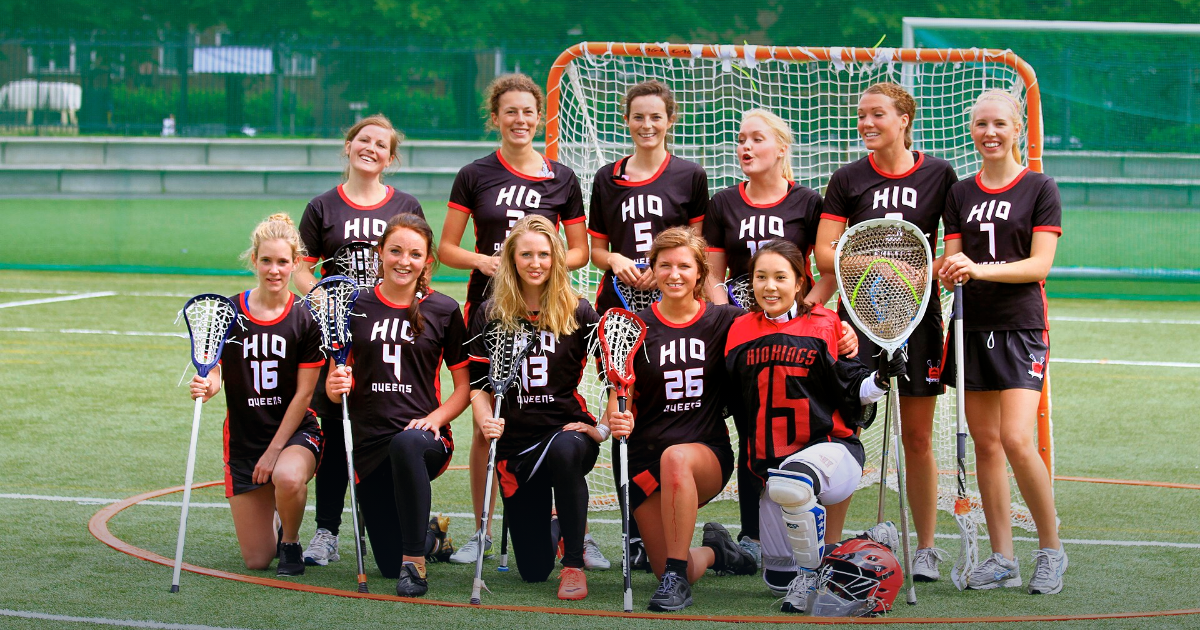 Middle School Gear — lacrosse action photograph