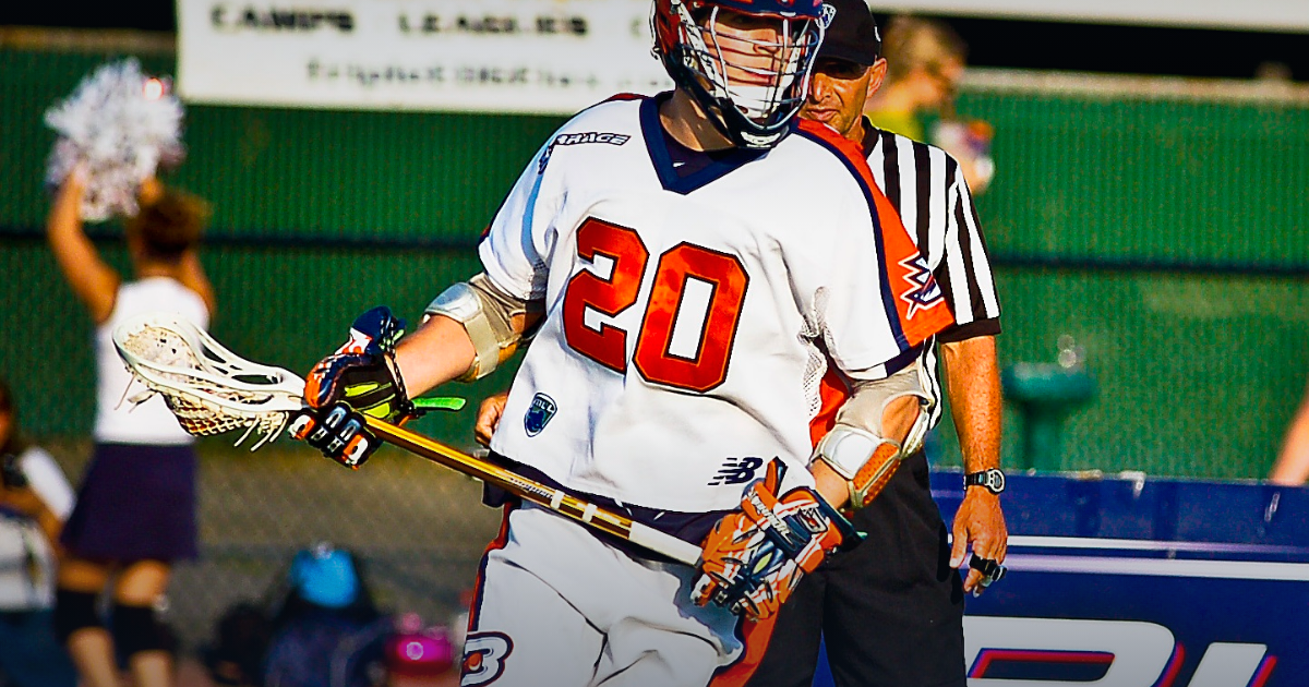 Best Shoulder Pads — lacrosse action photograph