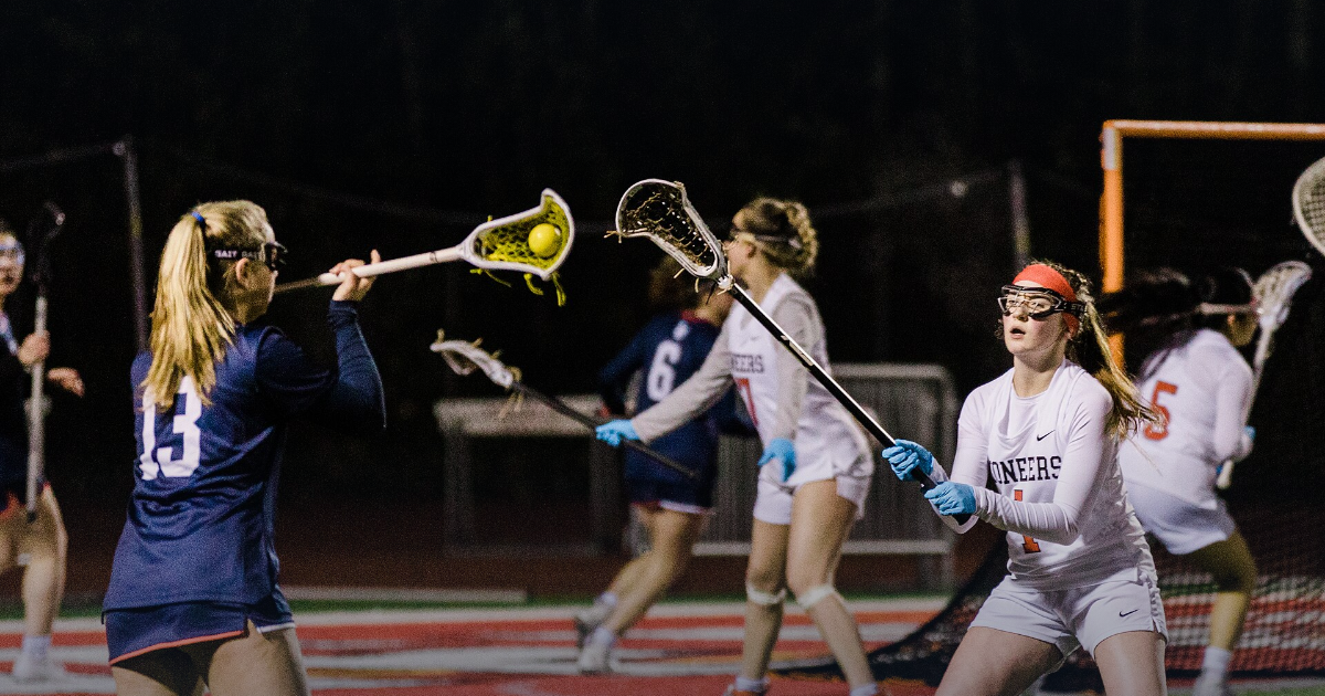 Best Women's Sticks — lacrosse action photograph