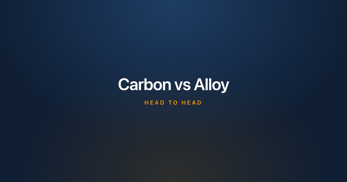 Carbon vs Alloy Shafts — 2026 buying guide, Lax Equipment Guide