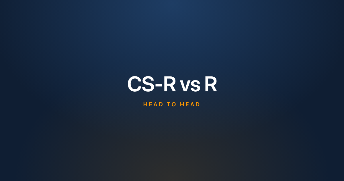 Cascade CS-R vs Cascade R — 2026 buying guide, Lax Equipment Guide
