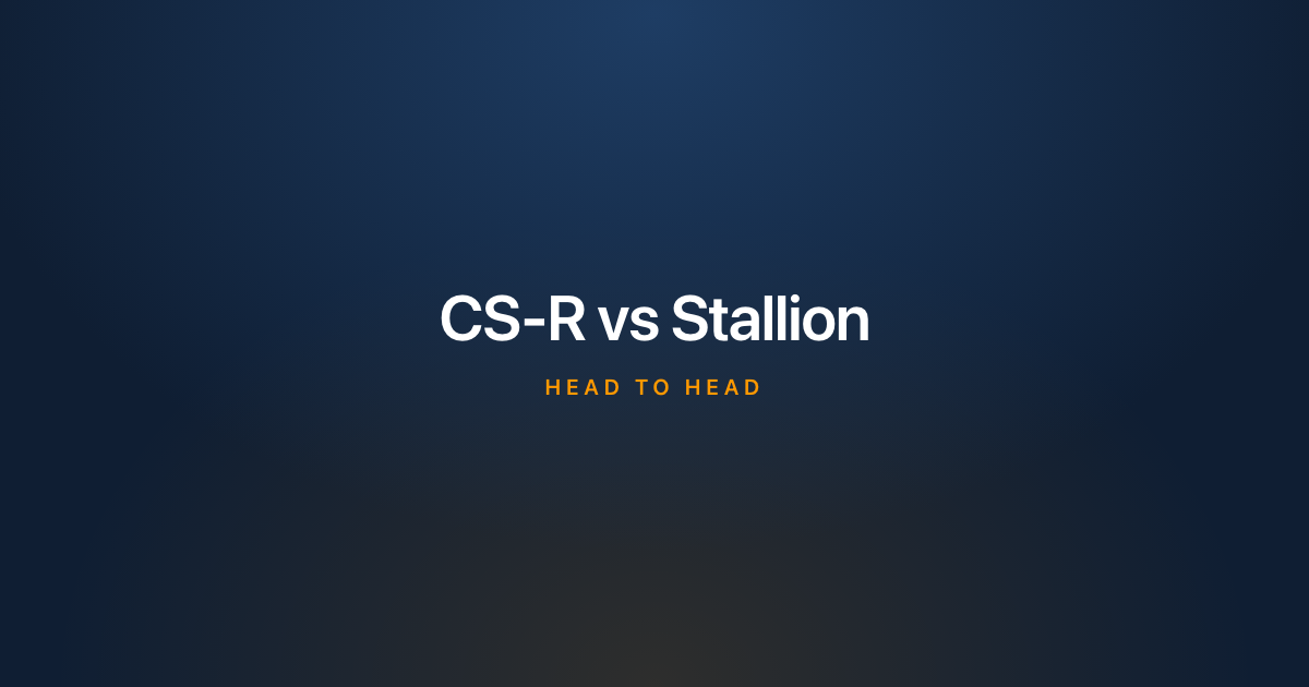 Cascade CS-R vs STX Stallion 200 — 2026 buying guide, Lax Equipment Guide