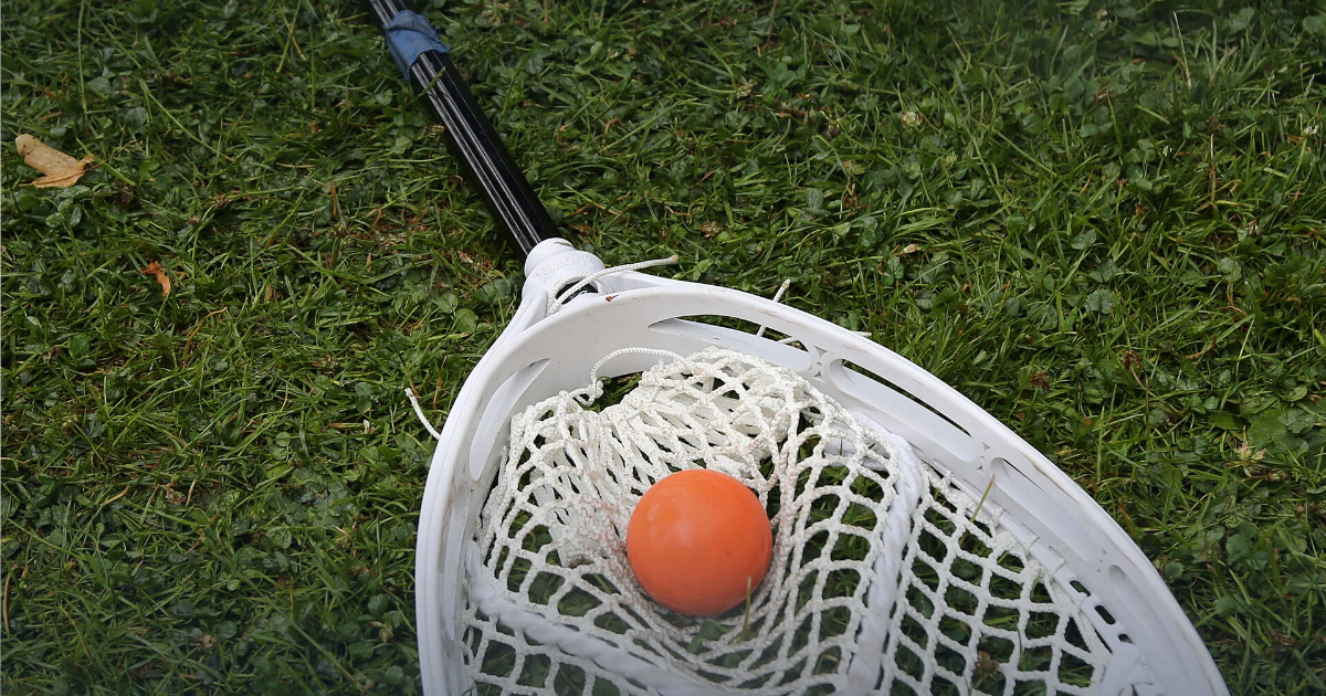 Lacrosse Stick Size Chart — lacrosse action photograph